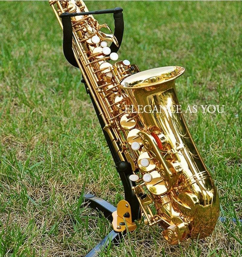 mkki Foldable Saxophone Stand Sax Tripod Holder for Alto/Tenor Saxophone - Image 4